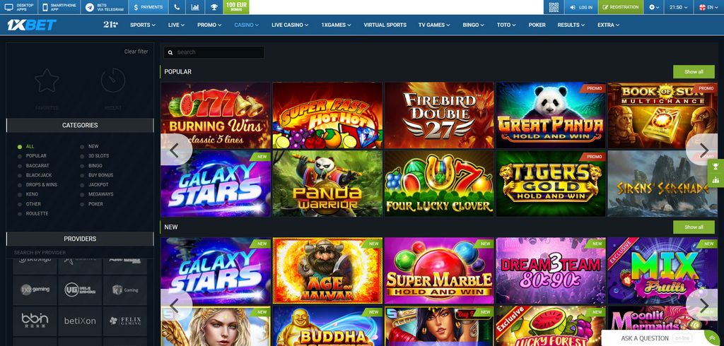 1xBet Online Casino Mobile Application 1xBet Online Casino Mobile Application